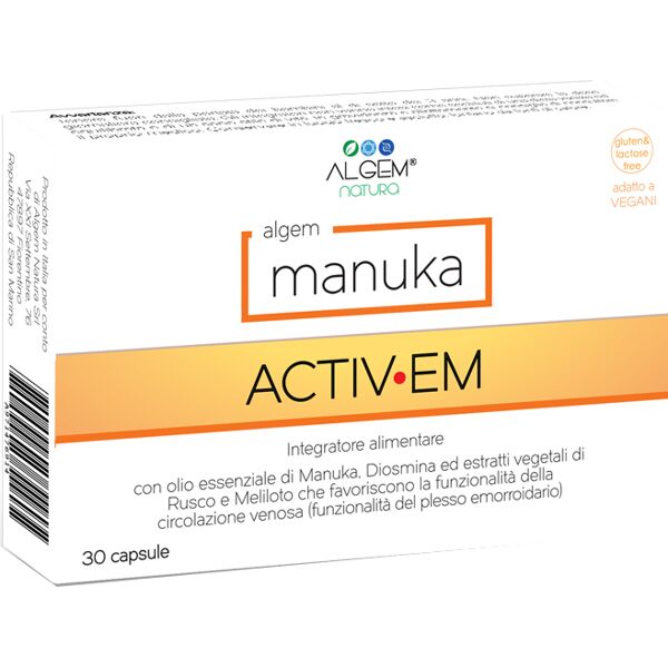 algem natura srl algem manuka activ-em 30 capsule