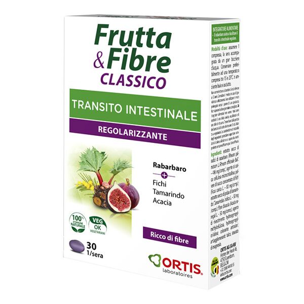 ortis laboratoires pgmbh frutta&fibre classico 30 cpr