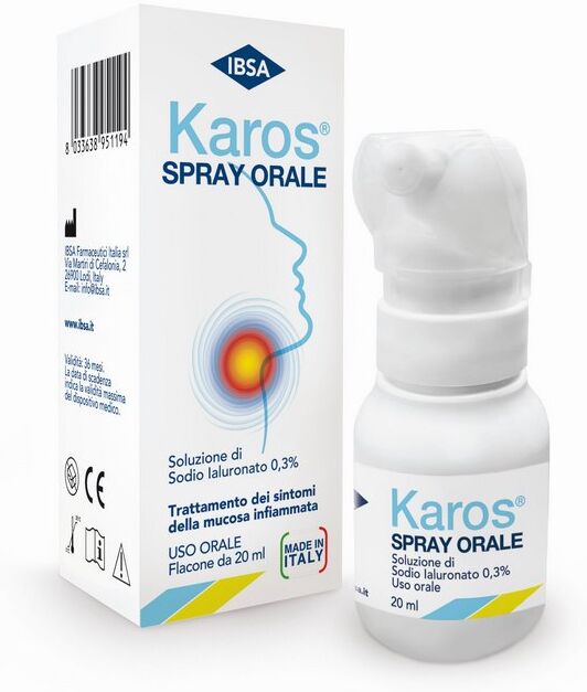 ibsa farmaceutici italia srl karos spray orale 0,3% 20ml