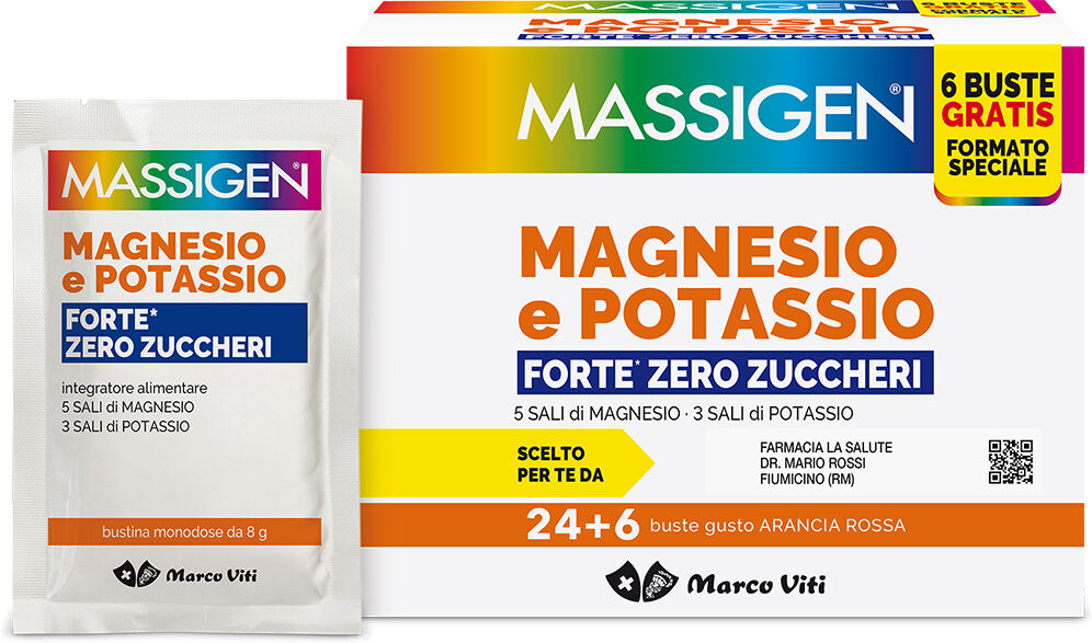 marco viti farmaceutici spa massigen magnesio e potassio forte zero zuccheri