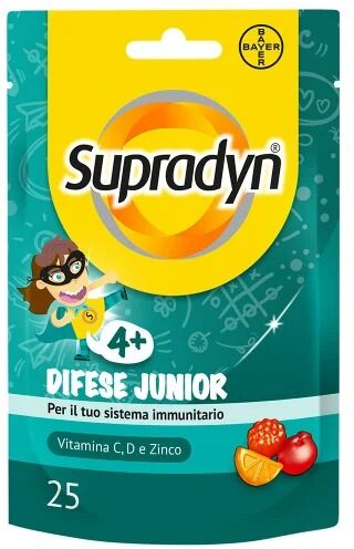 bayer spa supradyn difese junior 25 caramelle gommose