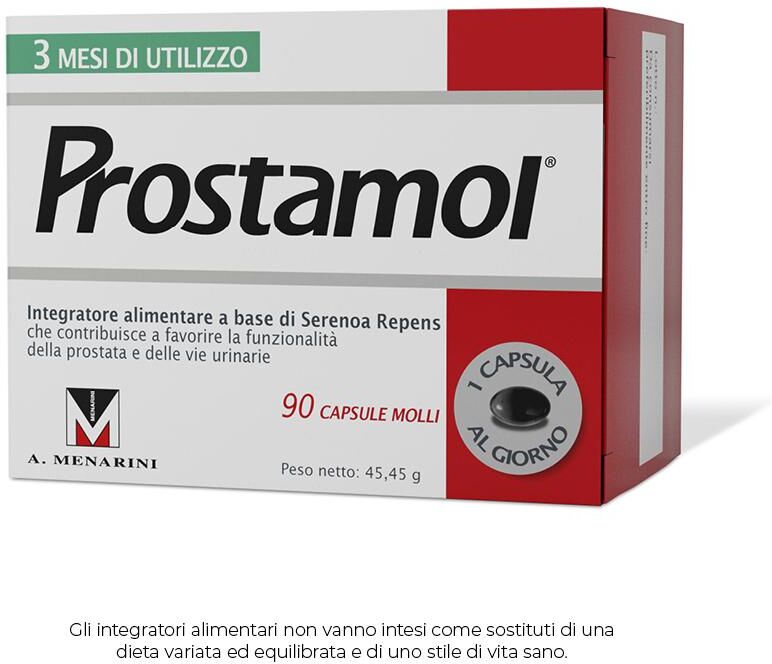 a.menarini ind.farm.riun.srl prostamol integratore alimentare prostata 90 capsule