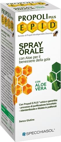 specchiasol srl epid propoli spray orale con aloe vera 15ml