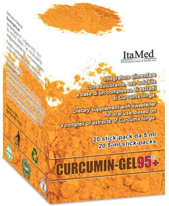 itamed srl curcumin gel 95+ itamed 20 stick pack