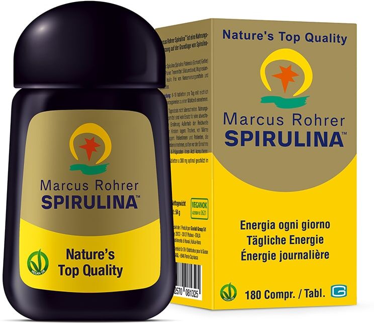 giuriati group international spirulina marcus rohrer 180 compresse