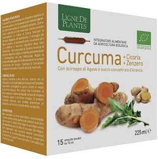 natura service srl curcuma cicoria zenzero bio 15 ampolle bevibili da 15 ml