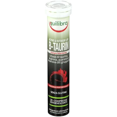 equilibra syrio b taurin 20 compresse effervescenti