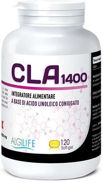 algilife srls cla 1400 acido linoleico coniugato 120 soft gel