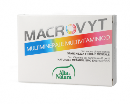 alta natura-inalme srl macrovyt multivitamine multiminerali 30 compresse