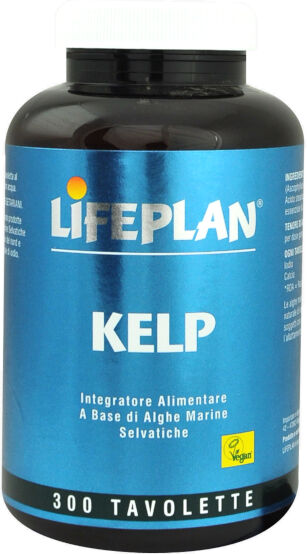 lifeplan products ltd alghe marine kelp 300 tavolette