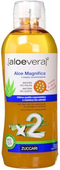 zuccari srl aloevera 2 aloe magnifica integratore alimentare 1 litro