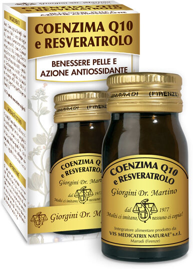 dr.giorgini ser-vis srl coenzima q10 + resveratrolo 60 pastiglie giorgini