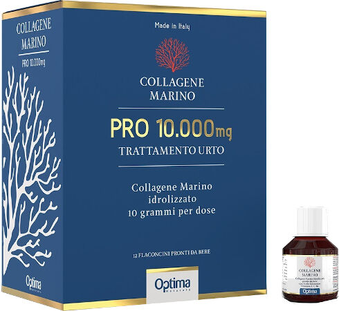 optima naturals srl collagene marino pro 10000 12 flaconi