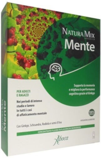 aboca spa societa' agricola natura mix advanced mente 10 flaconcini