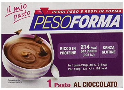 nutrition & sante' italia spa pesoforma coppa cioccolato 210g