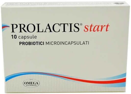 omega pharma srl prolactis start 10 capsule