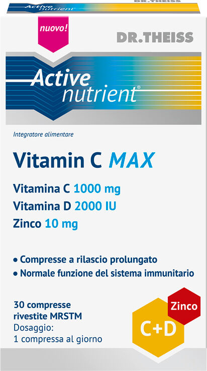 naturwaren italia srl theiss an vitamin c max 30cpr