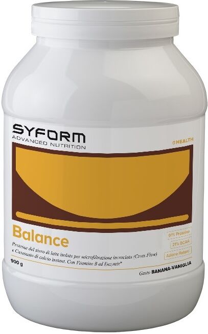 syform srl balance banana/vaniglia 900g