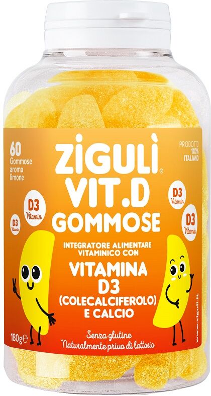 falqui prodotti farmac. srl ziguli'vit.d 60 gomm.limone