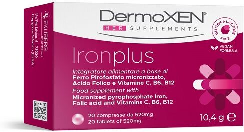 ekuberg pharma s.u.r.l. dermoxen ironplus 20cpr