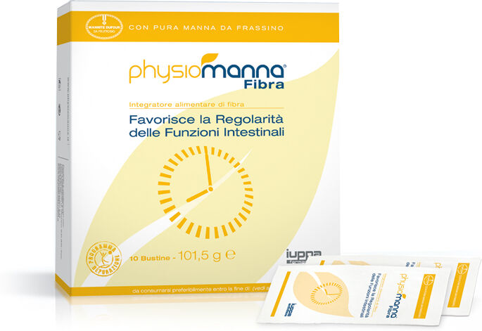 iuppa industriale srl physiomanna fibra 10 bust.101g