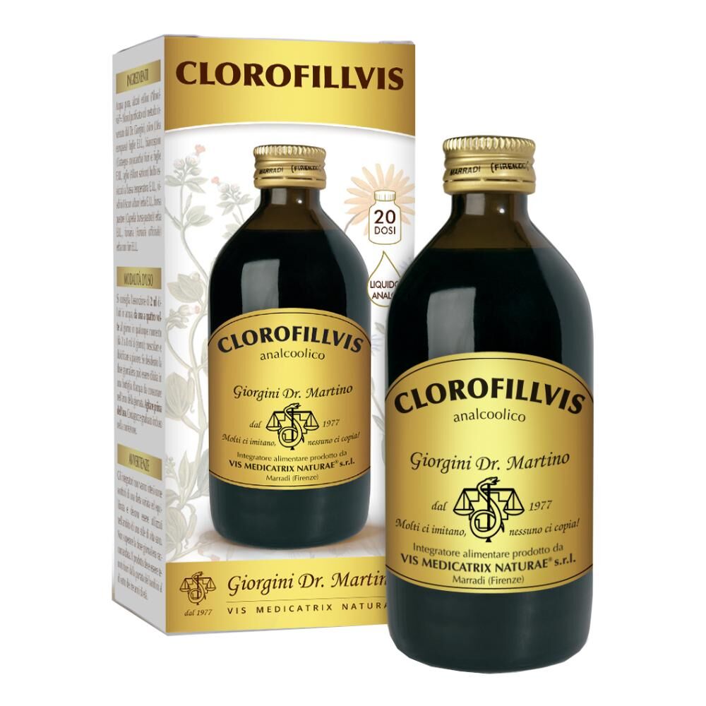 dr.giorgini ser-vis srl clorofillvis liquido analcolico 200ml giorgini