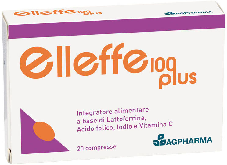 ag pharma srl elleffe 100 plus 20 compresse