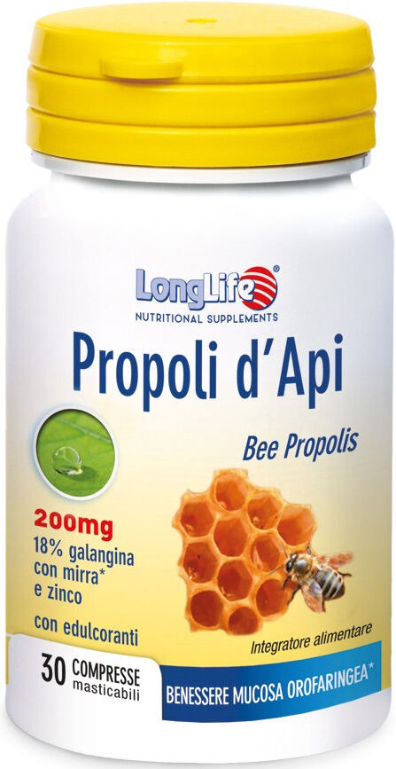 longlife srl longlife propoli d'api 30 compresse