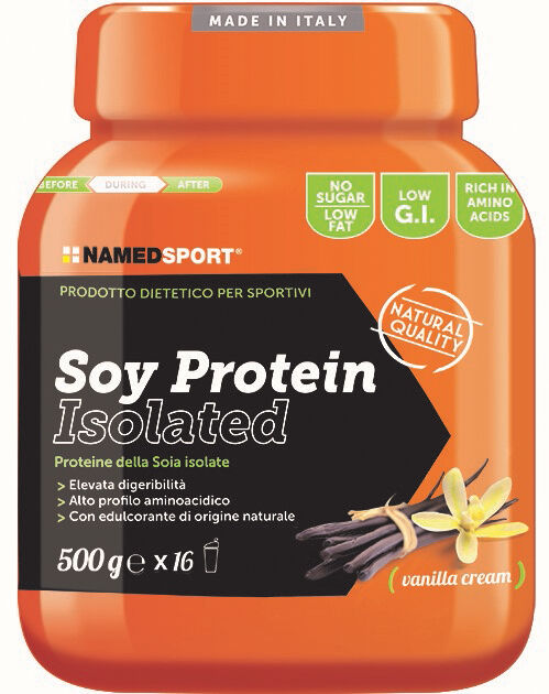 namedsport srl soy protein isolate vanilla cream