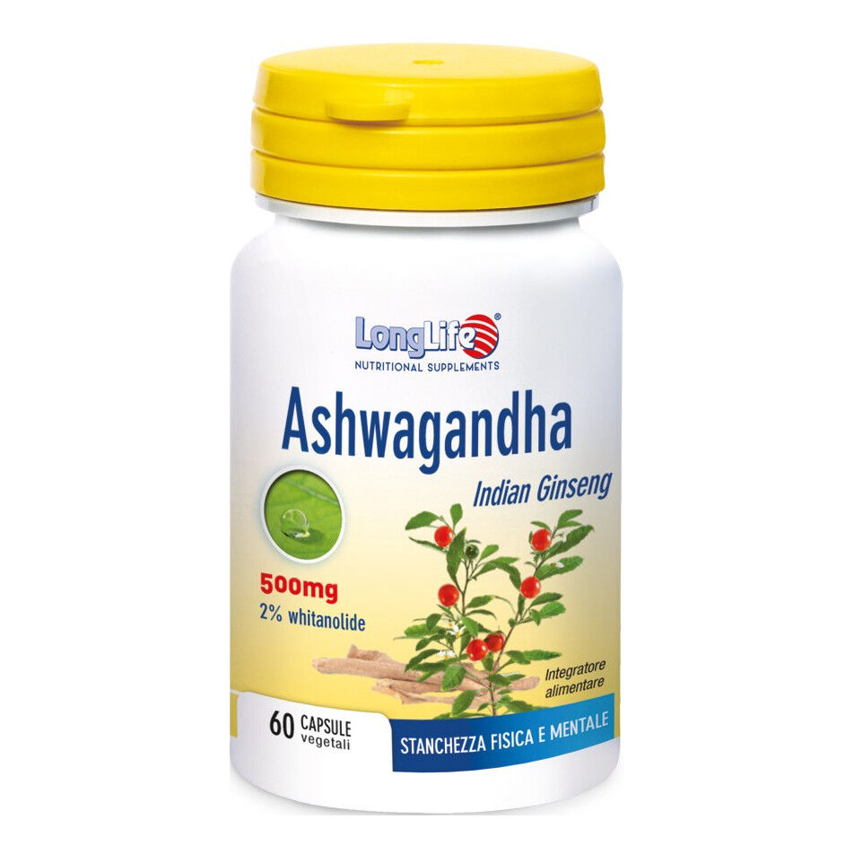 longlife srl longlife ashwagandha 60 capsule