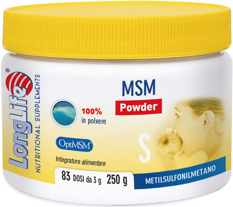 longlife srl longlife msm powder 250g