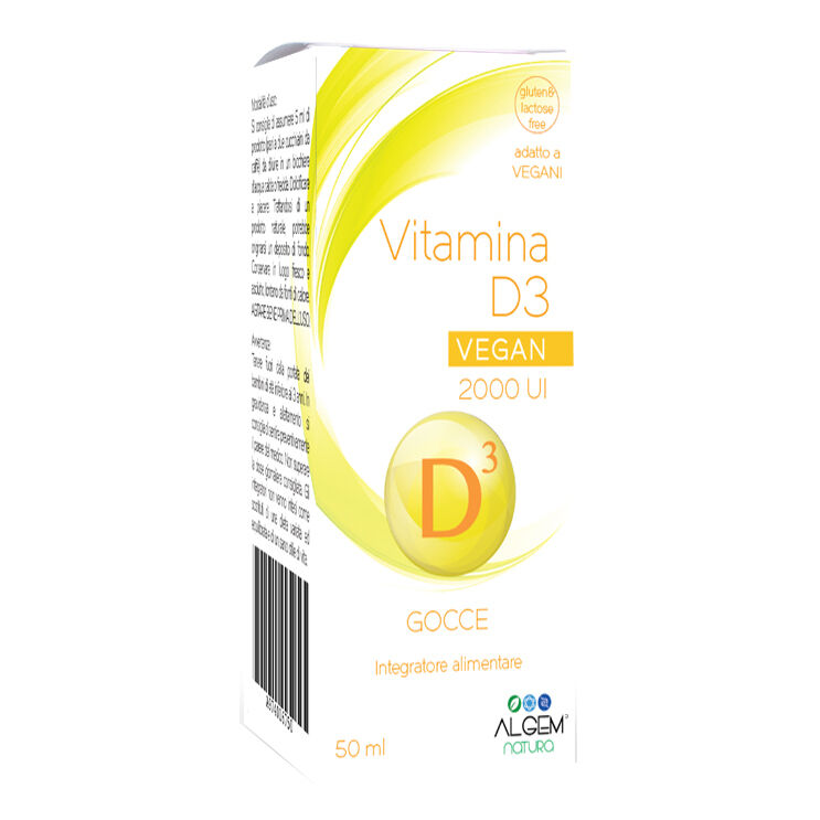 algem natura srl vitamina d3 gocce 2000 ui 50ml