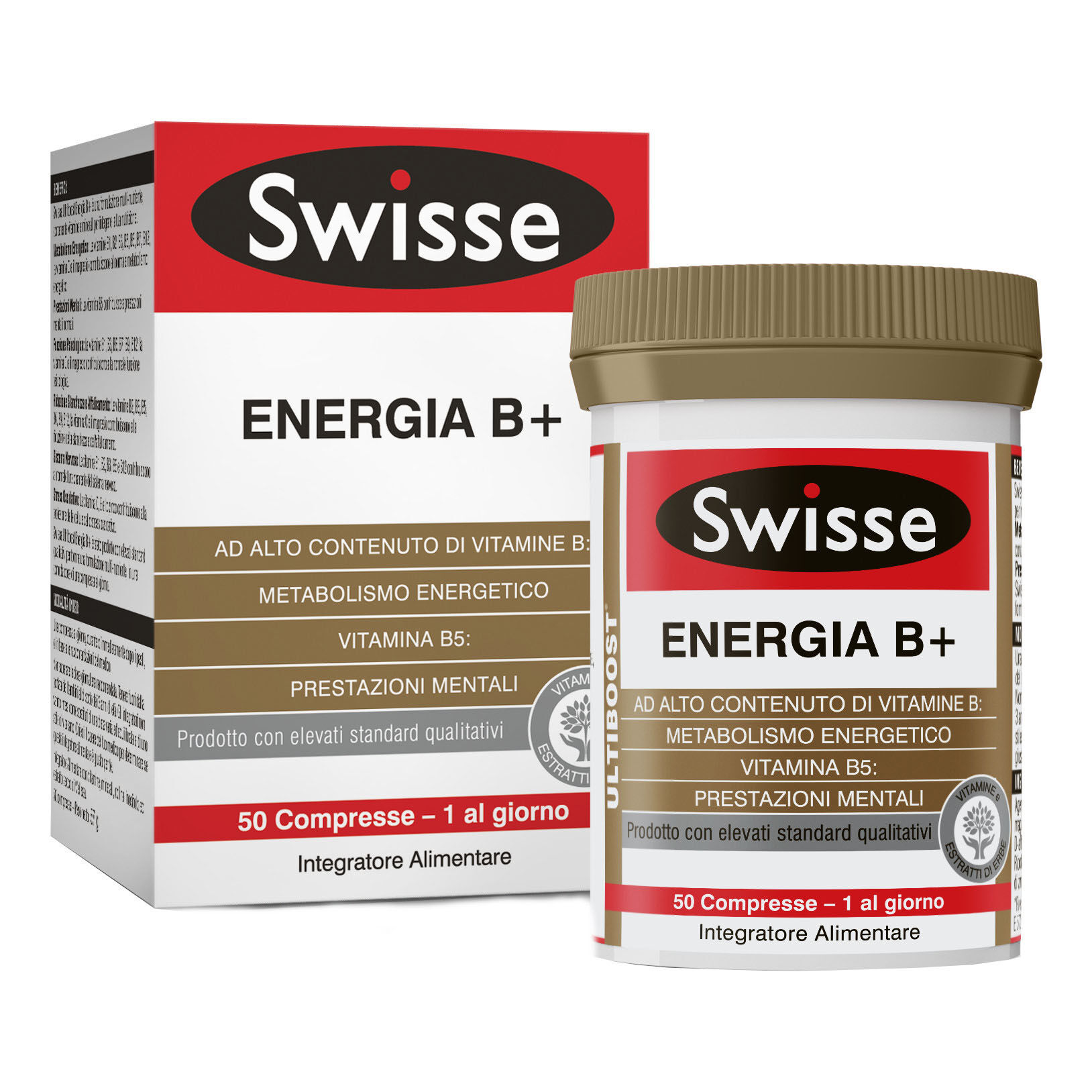 health and happiness (h&h) it. swisse energie b + 50 compresse