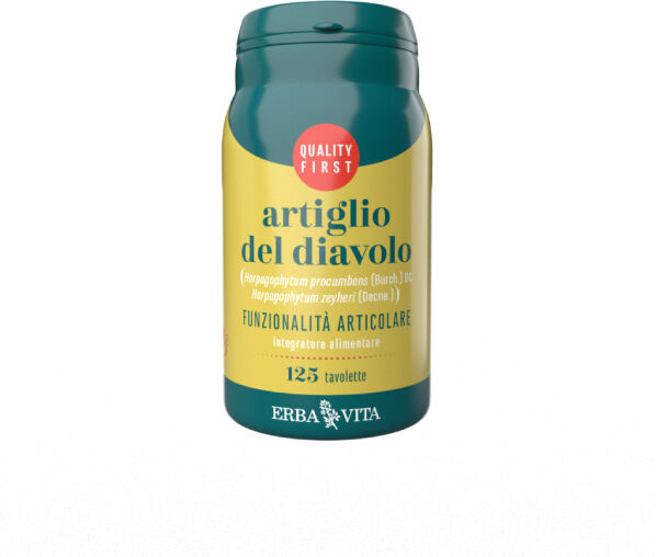 Erba Vita Artiglio Del Diavoloolo 125 Tavolette Erbavita