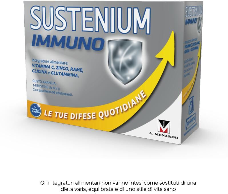 A.Menarini Ind.Farm.Riun.Srl Sustenium Immuno Energy 14 Bustine