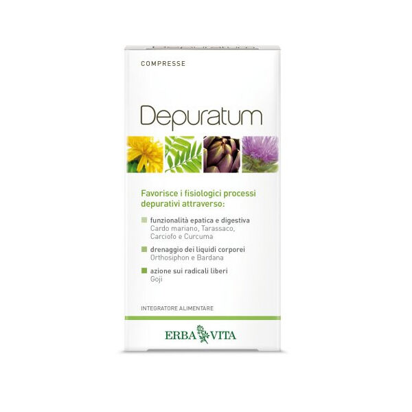 Erba Vita Depuratum 30 Compresse Erbavita