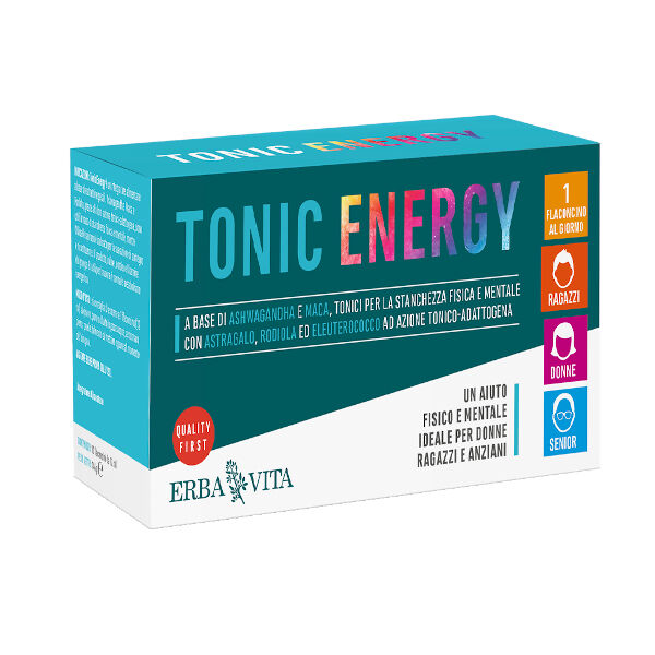 Tonic Energy 10 Flaconcini 12ml Erba Vita