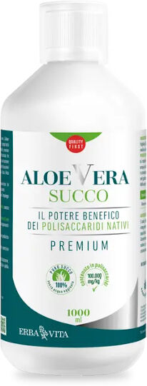 Erba Vita Aloe Vera Succo Premium 1000ml