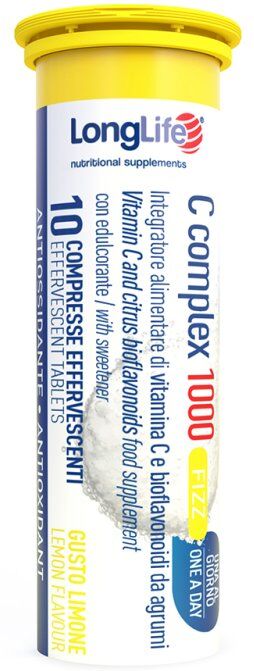 Longlife Srl C Complex 1000 Fizz Longlife® 10 Compresse Effervescenti