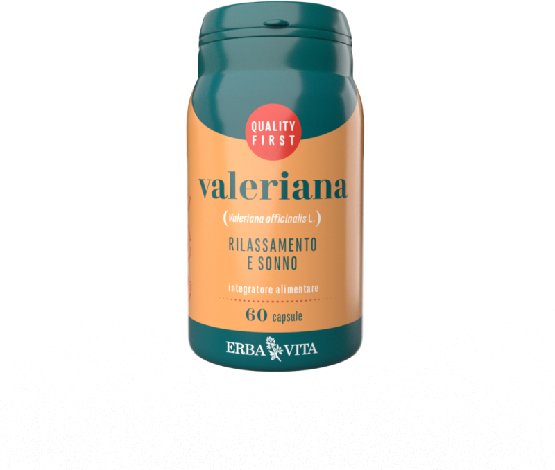 Erba Vita Valeriana 60 Capsule 500mg Erbavita