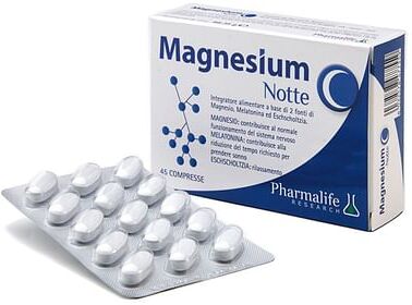 Pharmalife Research Srl Magnesium Notte 45 Compresse