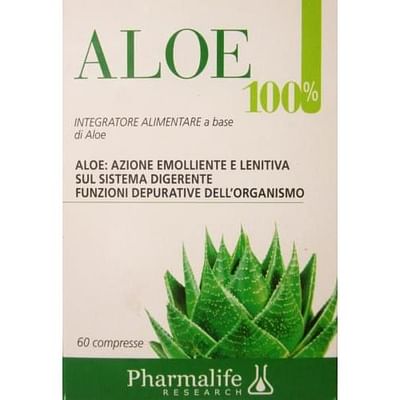 Pharmalife Research Srl Aloe 100% Integratore Alimentare 60cpr