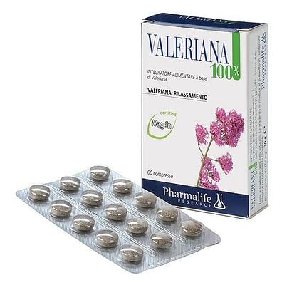 Pharmalife Research Srl Valeriana 100% 60 Compresse