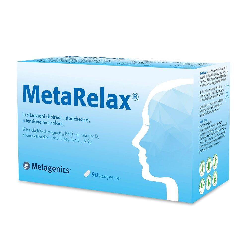 Metagenics Belgium Bvba Metarelax 90 Compresse