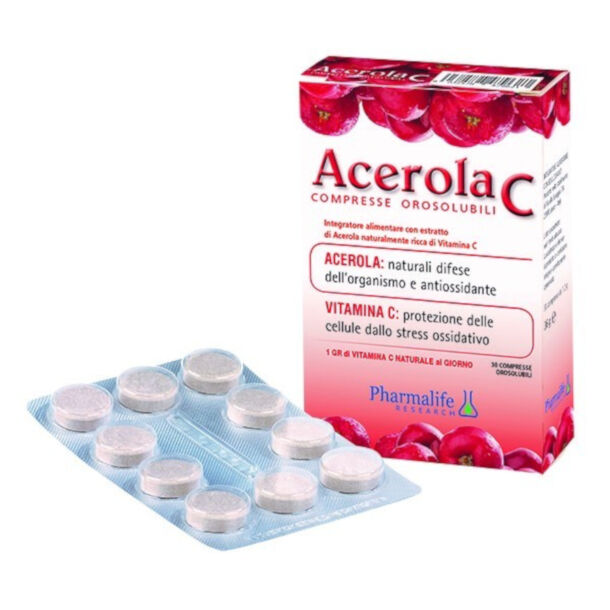 Pharmalife Research Srl Acerola C 30 Compresse Orosolubili