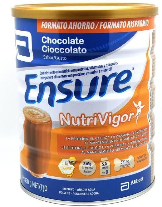 Abbott Ensure Nutrivigor Cioccolato 850g