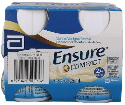 Abbott Ensure Compact Vaniglia 4x125ml