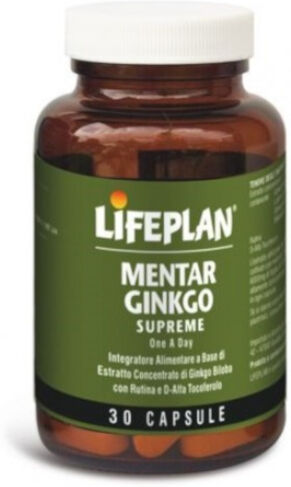 Lifeplan Products Ltd Mentar Ginkgo 30 Capsule