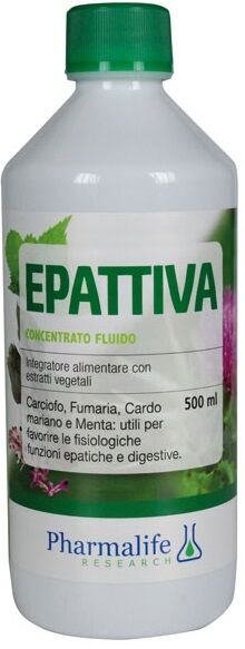 Pharmalife Research Srl Epattiva Concentrato Fluido 500ml