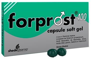 Shedir Pharma Srl Unipersonale Forprost 400 15 Capsule Molli